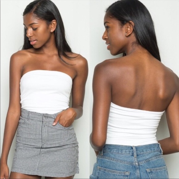 Brandy Melville Tops - 3/$15 💙 Brandy Melville Jenny Tube Top White